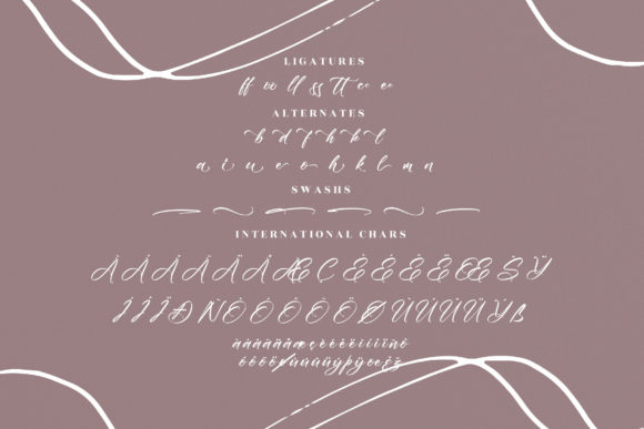 Emelinah Font Poster 14