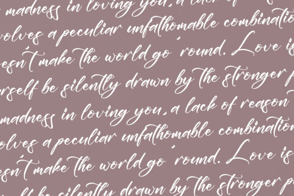 Emelinah Font Poster 10