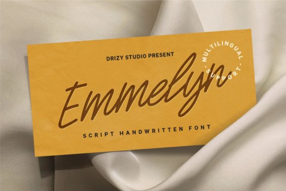 Emmelyn Font Poster 1