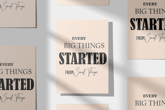 Enchant Font Poster 5
