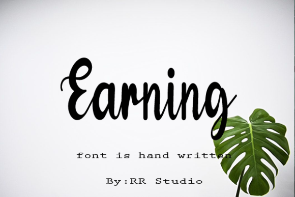 Endank Font Poster 4