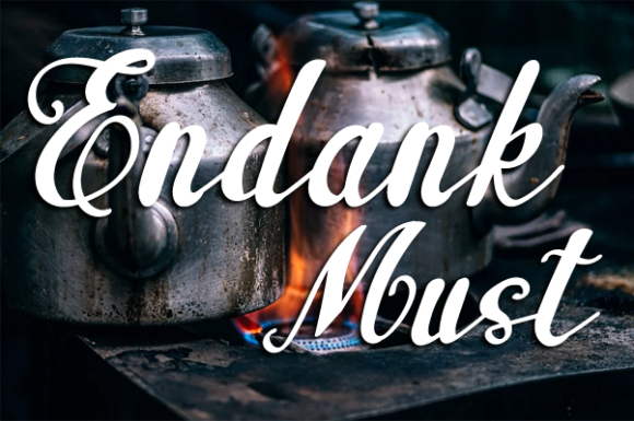 Endank Must Font