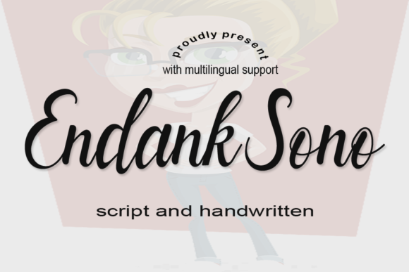 Endank Sono Font Poster 1