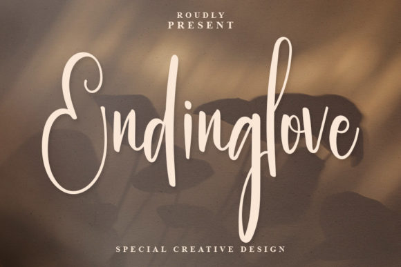 Endinglove Font Poster 1