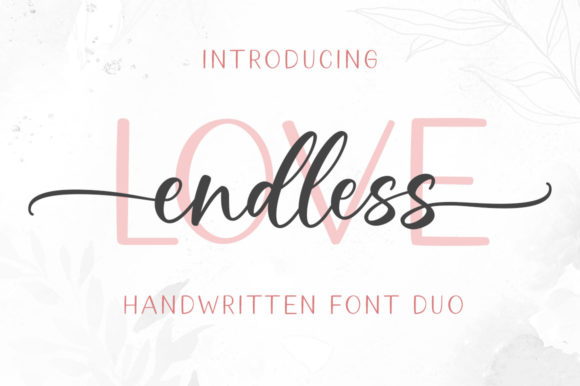 Endless Love Font Poster 1