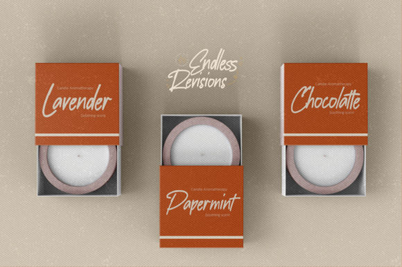 Endless Revisions Font Poster 3