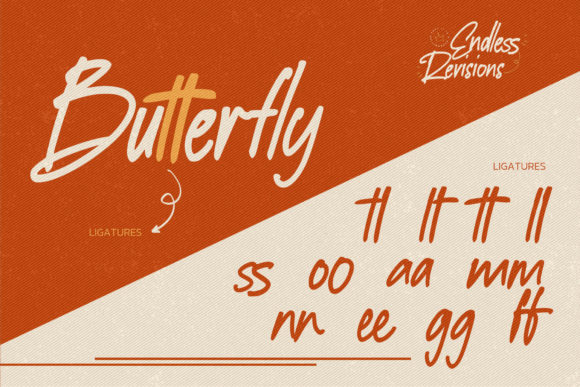 Endless Revisions Font Poster 8