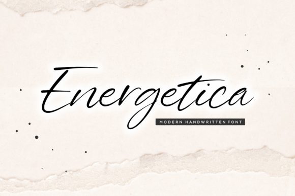 Energetica Font Poster 1