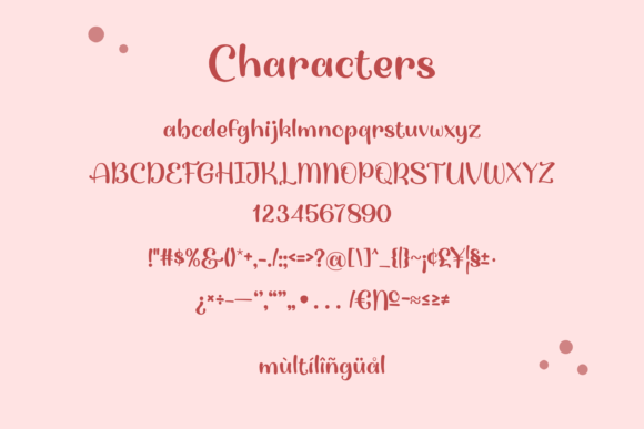 Enoki Font Poster 2