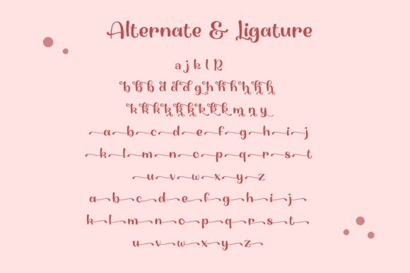 Enoki Font Poster 3