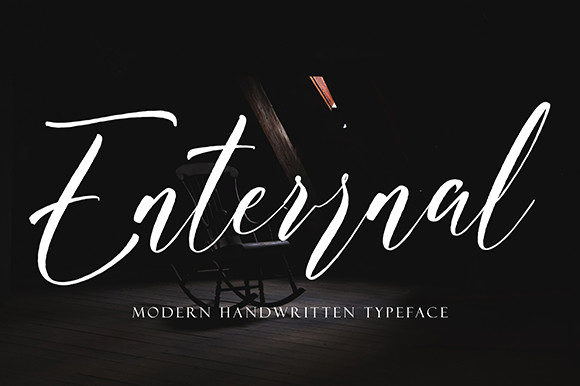 Enterrnal Font Poster 1