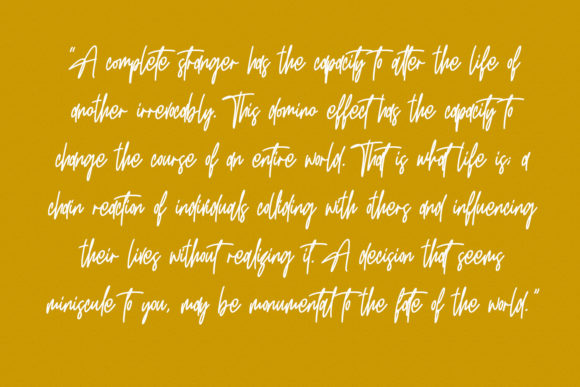 Entwisted Font Poster 2