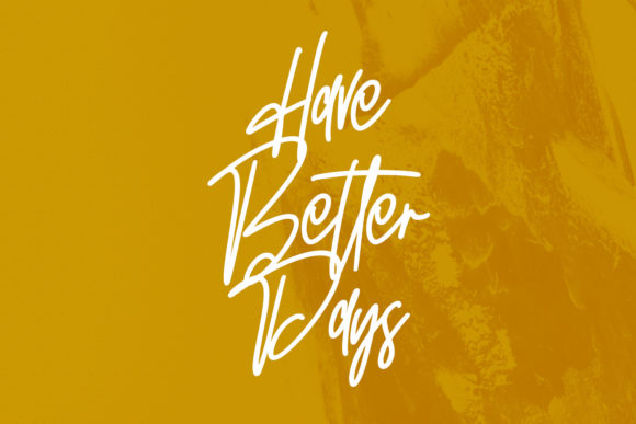Entwisted Font Poster 5