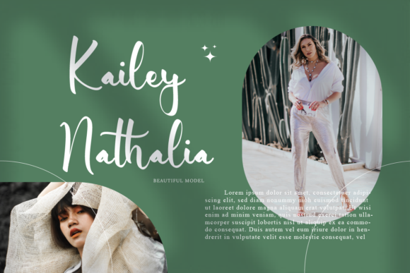 Erika Carleigh Font Poster 3