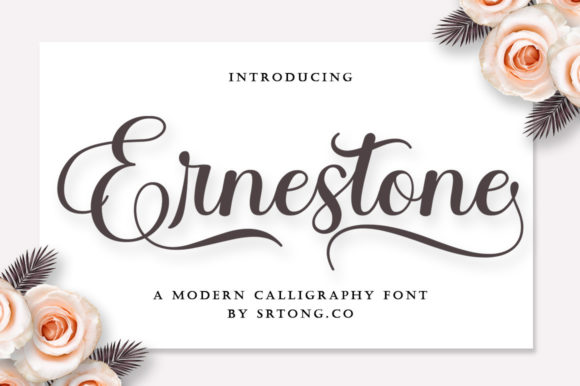 Ernestone Script Font