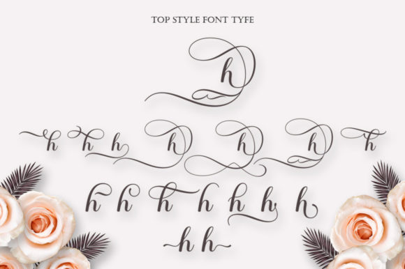 Ernestone Script Font Poster 9