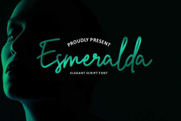 Esmeralda Font Poster 1