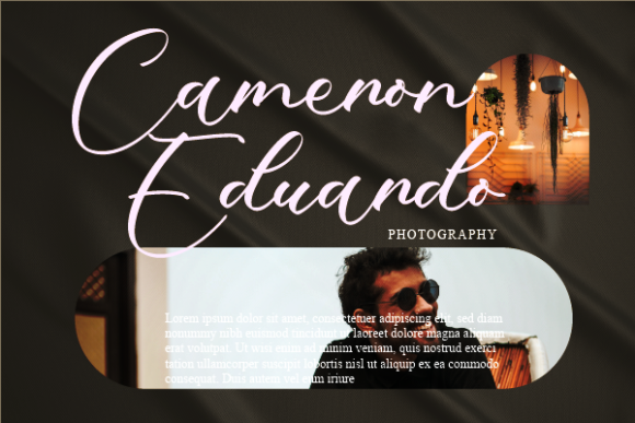 Esmeralda Yaritsa Font Poster 11
