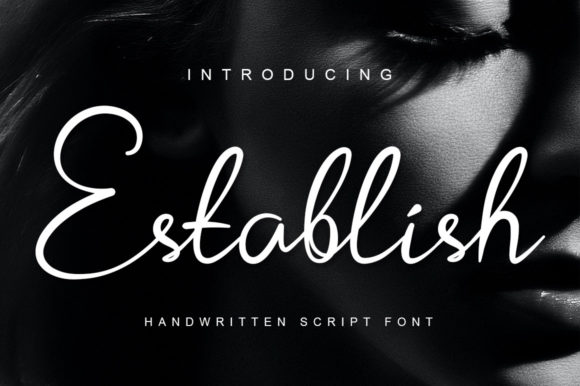 Establish Font Poster 1