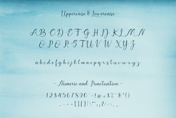 Evelyn Riley Font Poster 10