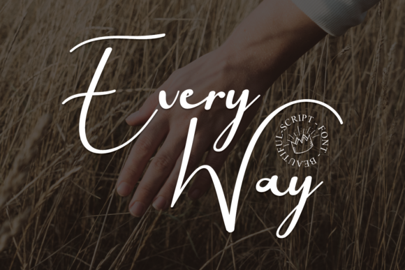 Every Way Font Poster 1