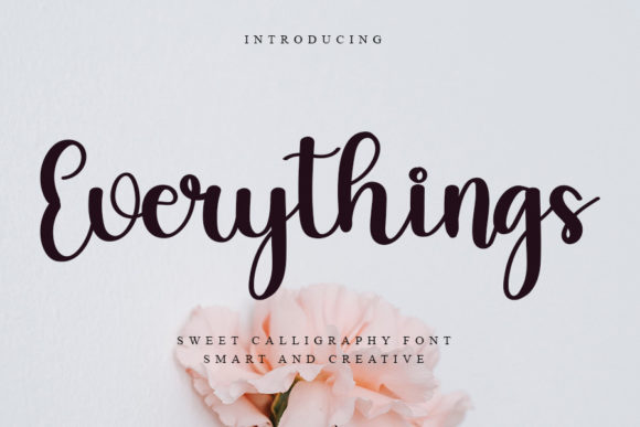 Everythings Font Poster 1
