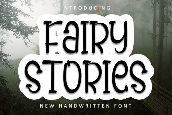Fairy Stories Font Poster 1