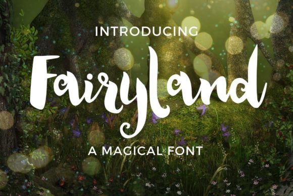 Fairyland Font Poster 1