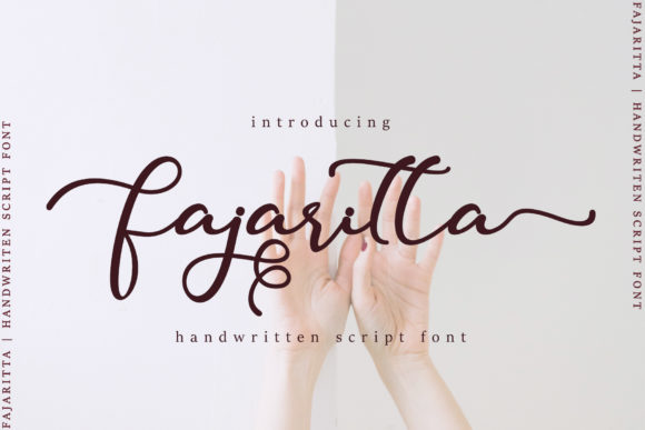 Fajaritta Font Poster 1