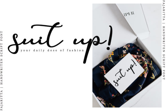 Fajaritta Font Poster 7