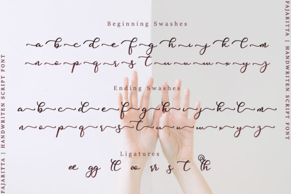 Fajaritta Font Poster 10