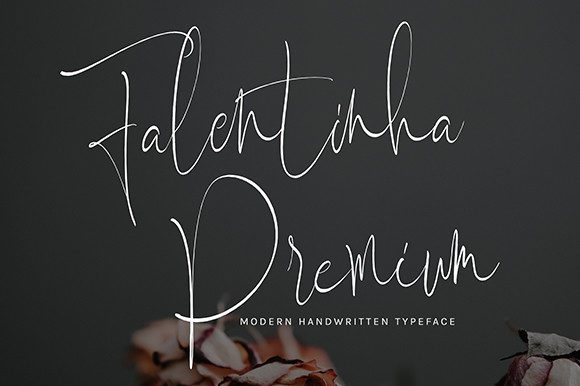 Falentinha Premium Font Poster 1
