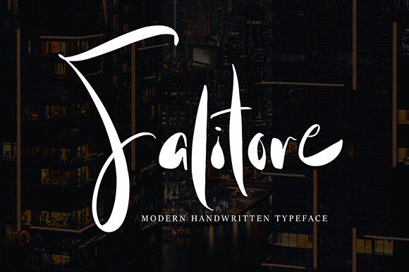 Falitore Font Poster 1