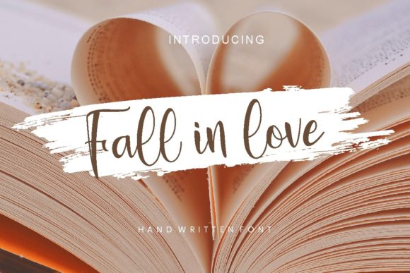 Fall in Love Font