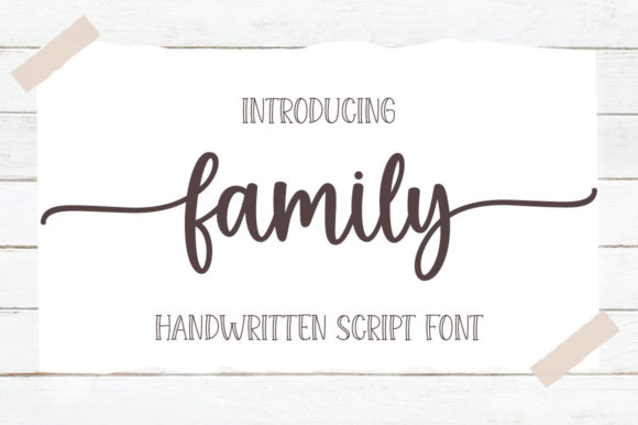 Family Font Poster 1