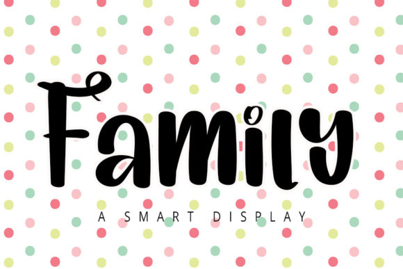 Family Font Poster 1