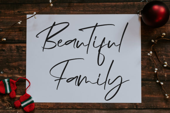 Family Prosperity Font Poster 2