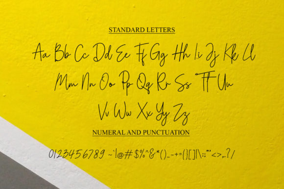 Family Tree Font Poster 6