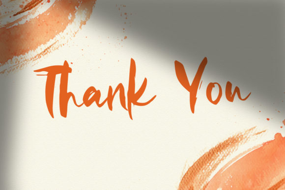 Famous Brush Font Poster 15