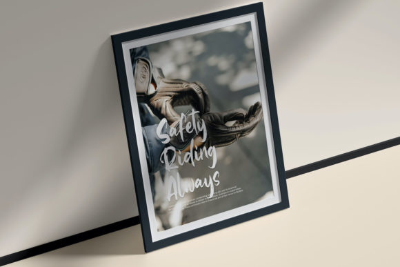Famous Brush Font Poster 10
