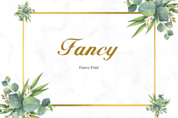 Fancy Font