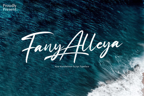 Fany Alleya Font Poster 1