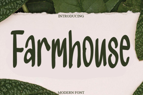 Farmhouse Font