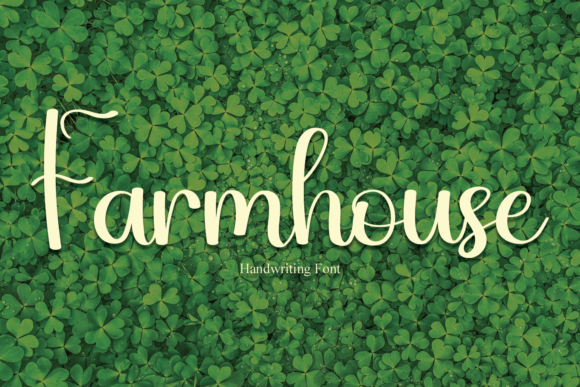 Farmhouse Font Farmhouse Font Poster 1