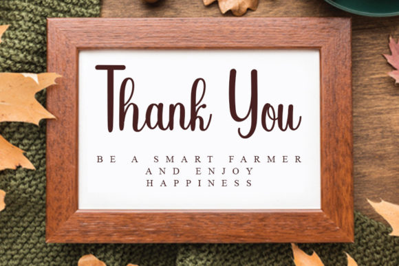 Farmhouse Font Poster 5