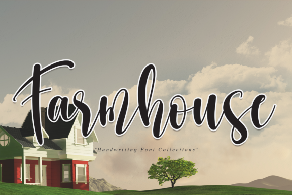 Farmhouse Font Poster 1