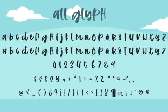 Farmhouse Font Poster 4