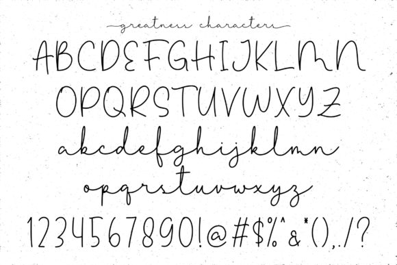 Farmhouse Greatness Font Poster 10