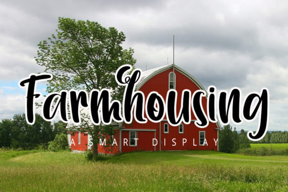 Farmhousing Font