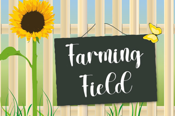 Farmtime Font Poster 2